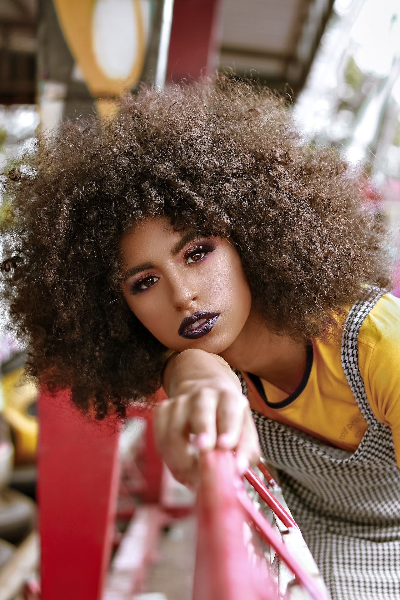 cheveux frisés